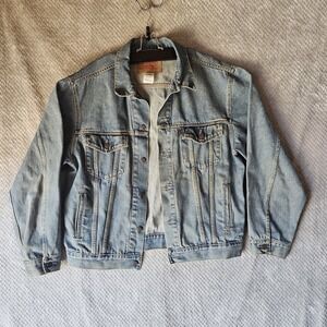 Levi's Denim Jacket Men's Size L Trucker Jean 70507 0389